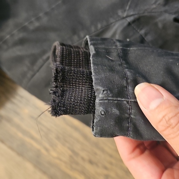 Canada Goose Black Hooded Coat - Picture 9 of 15